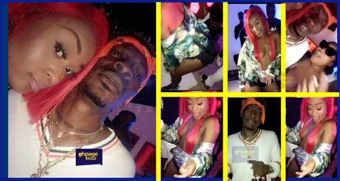 Efia Odo twerks on Shata Wale at 'Wizkid's party with Shatta Wale after Ghana meets Naija deepens dating rumors