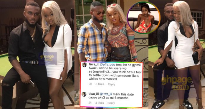 Efia Odo's new boyfriend she just showed off is allegedly married and has a daughter