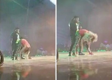 Ghana meets Naija 2018: A Muslim slams Fancy Gadam for holding female dancer's butt