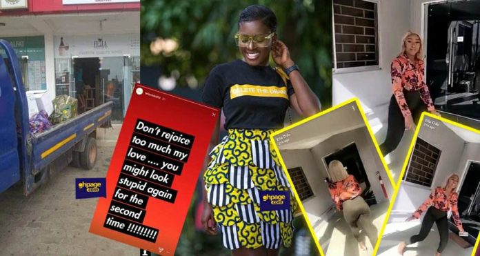 Fella Makafui Replies Efia Odo For Laughing At Her Over Her Wine Shop 'Closure'
