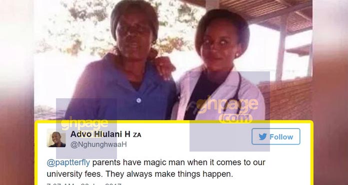 Hospital cleaner’s daughter define all odds to become a medical doctor