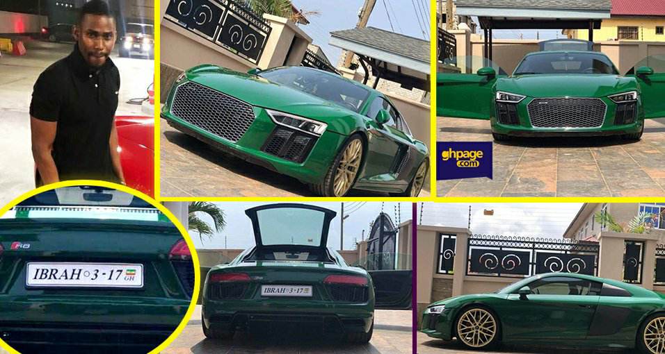 Ibrah One Buys A Brand New Audi R8 2017 Model Estimated At $150K