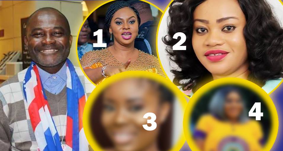 5 Ghanaian women Kennedy Agyapong had an affair with