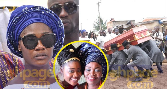 Mercy Johnson lays her sweet mother to rest