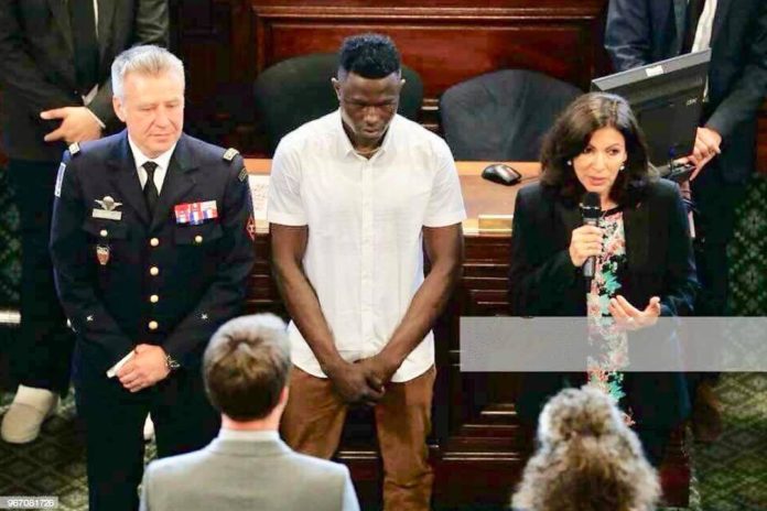 African Spiderman Awarded The City’s Grand Vermeil Medal by Paris Mayor