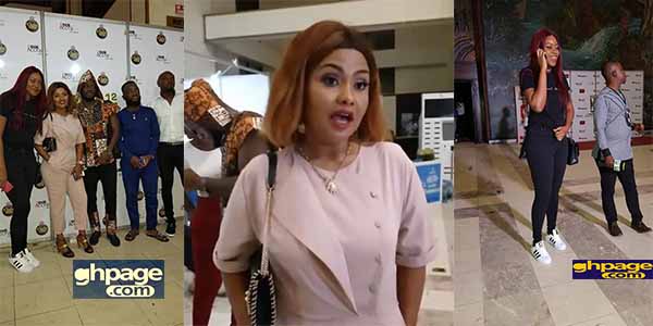 Nana Ama McBrown, Yvonne Nelson and other celebrities storm AICC to watch Anas Number 12 Video