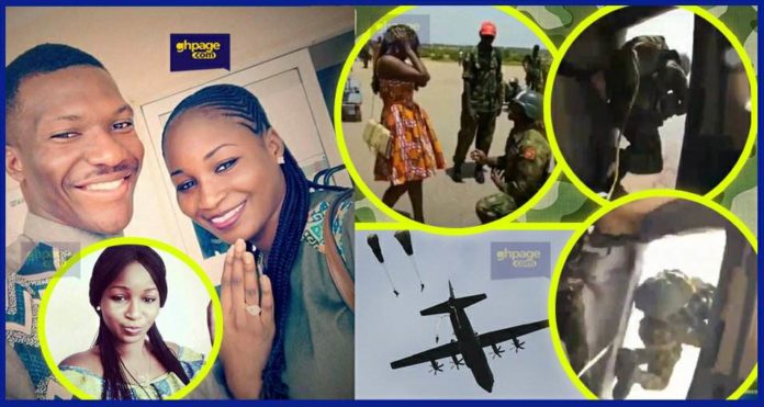 Nigerian Soldier Jumped 5,000ft From Plane To Propose To His Girlfriend