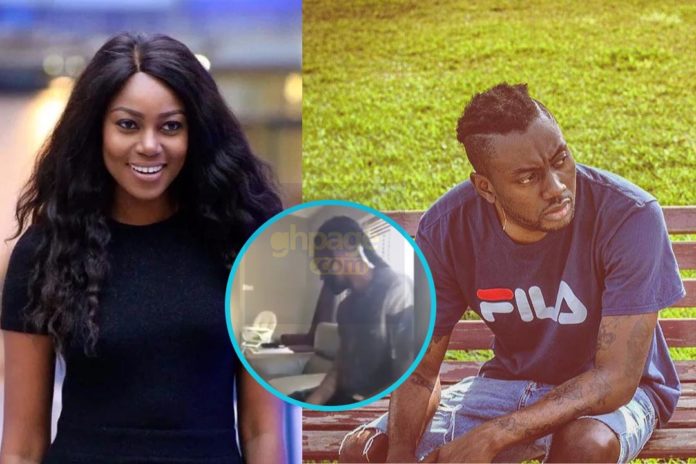 Pappy Kojo visits Yvonne Nelson and baby Ryn