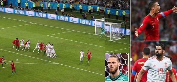 World cup 2018: Ronaldo sensational hat-trick for Portugal secures a 3-3 draw against Spain (Video Highlights)