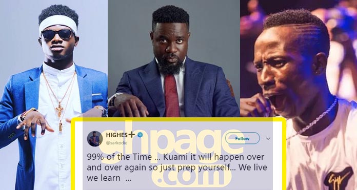 This is what Sarkodie has to say about Patapaa-Kuami Eugene beef