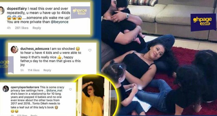 Social Media Users React To Nadia Buari's 4 Children And Husband Of 10 Years