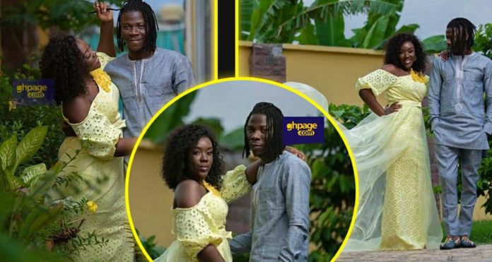 Stonebwoy And Wife, Louisa Release Stunning Photos To Mark One Year Wedding Anniversary