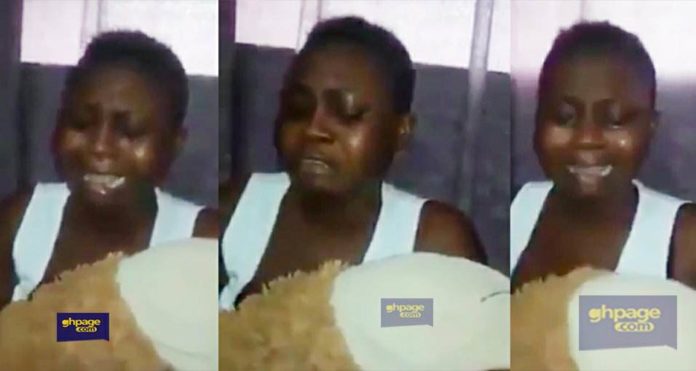 Girl cries over her boyfriend inability to last long in bed