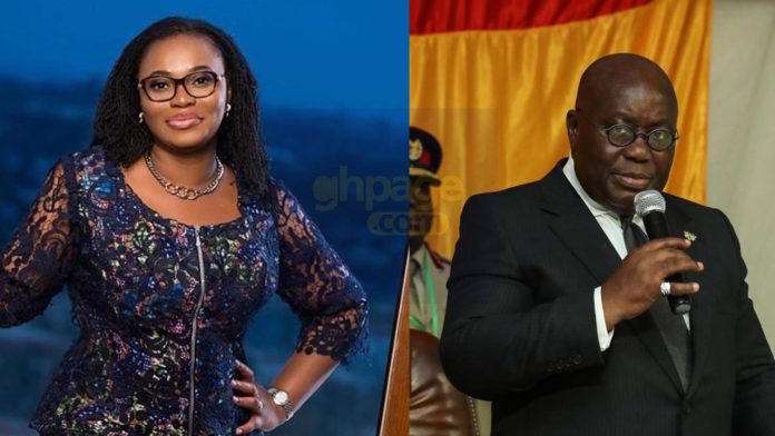 Akuffo Addo jabs Charlotte Osei says she is not above the laws of Ghana