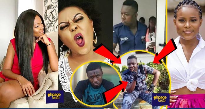 Ghanaian celebrities reacted policeman beat woman baby