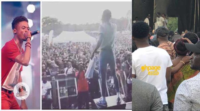 Kuami Eugene's performance at London's Ghana Party in the park 2018