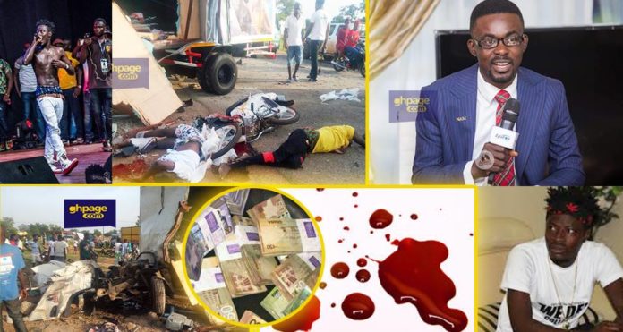 Social media users accuse Nana Appiah Mensah of masterminding Fancy-Zylofon accident for his ritual purposes