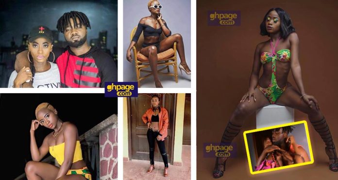 Nana Yaw Jamaican, the girl in Lord Paper's music video's new photos shows how beautiful she has grown