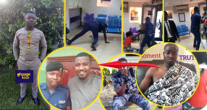 The policeman is a illuminati because he is friends with John Dumelo - Evangelist Addai
