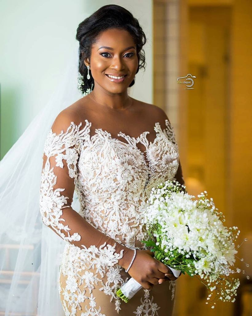 Newly released photos of Sarkodie and Tracy's wedding - GhPage