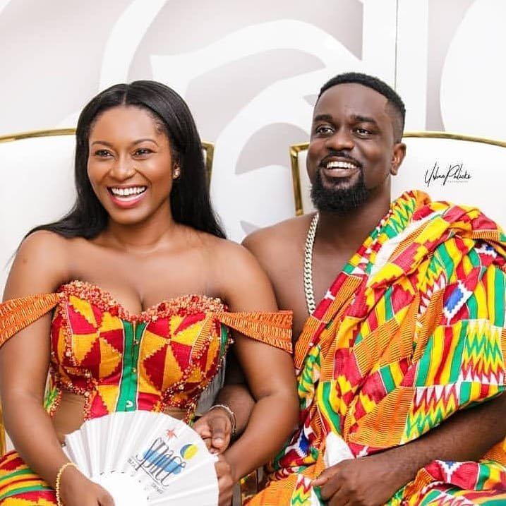 Newly released photos of Sarkodie and Tracy's wedding - GhPage