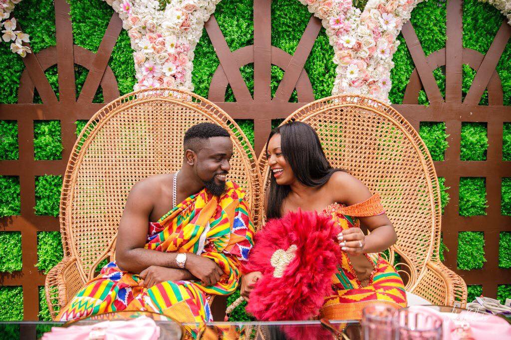 Here are the official photos from Sarkodie's Traditional wedding