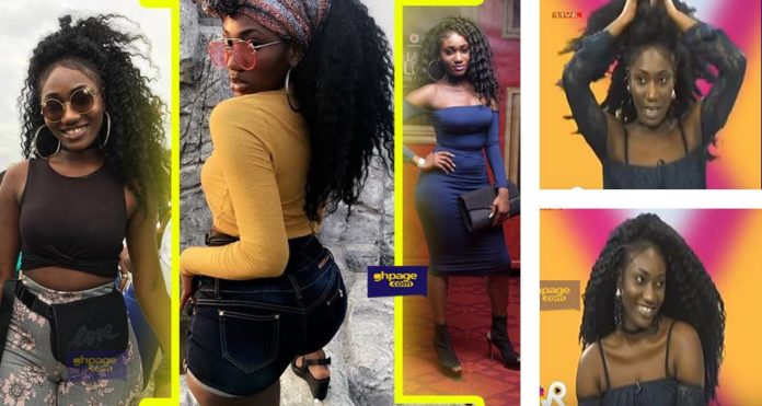 Wendy Shay reacts to the wearing of one way hairstyled weavon