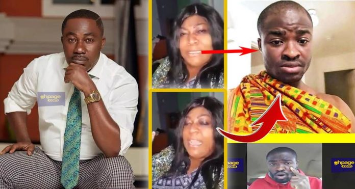 Osei Kwame Despite's Sister Blasts Evang. Addai and has given him a strong warnings for defaming his brother