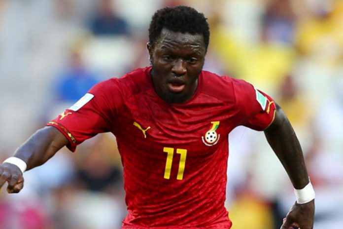 Sully Muntari declares his intention to play for the Black Stars again