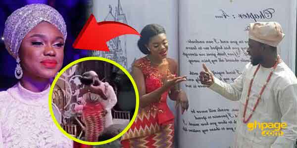 Becca's wedding: When Becca stepped onto the dance floor with Tobi