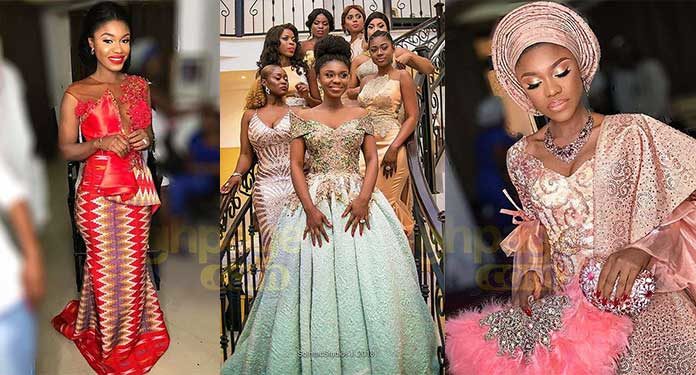 Check out all the dresses Becca wore at her traditional wedding