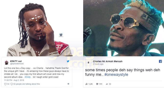 Shatta Wale replies Epixode for calling him a copy cat for stealing his ideas for hid Reign album launch