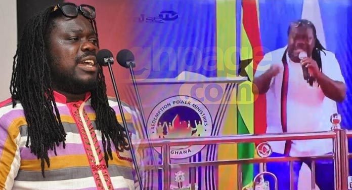 Video: MUSIGA president, Obour spotted preaching in a Church