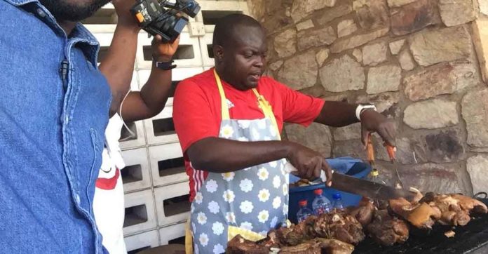 Former Capital Bank manager now grills pork for a living
