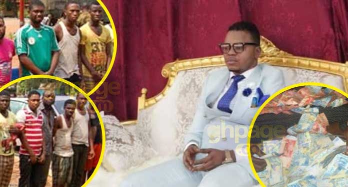 A new video, sighted by Ghpage.com sees Bishop Obinim offering to help 'Sakawa' boys dupe their 'clients'.