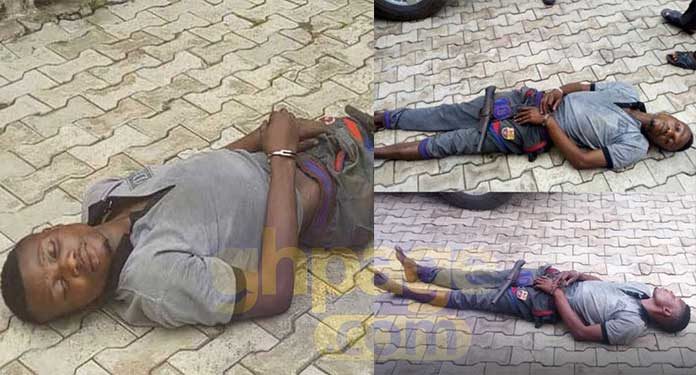 A suspected kidnapper who was arrested after falling asleep during a kidnap attempt at a chemist in Owo, Ondo State, on August 5, 2018, has died, nine days after his arrest.