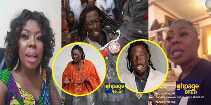 Afia-Schwarzenegger-Kwaku-Bonsam Afia Schwarzenegger calls on Kwaku Bonsam to help retrieve her mom's 4.3 million from NAM1's Menzgold