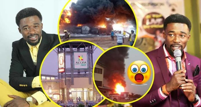 Video: Huge explosion that will kill hundreds of people to hit Accra Mall today - Eagle Prophet