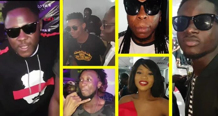 Kuami Eugene, Kidi, Medikal, and other celebs spotted at the launch of Fiesta TV Channel