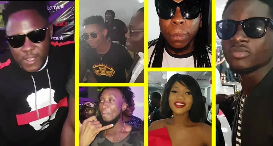 Kuami Eugene, Kidi, Medikal, and other celebs spotted at the launch of Fiesta TV Channel