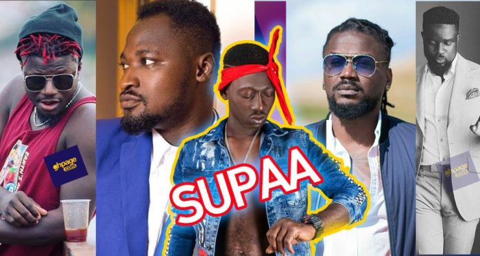 Sarkodie,Samini,Funny Face others in the Supa Ghana 2pac 'Challenge'