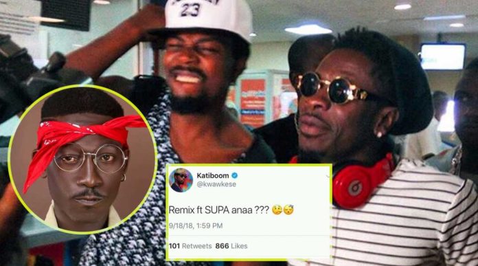 Kwaw Kese hints of remixing his diss song to Shatta Wale with Supa