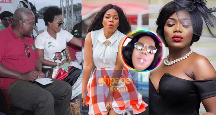 Video: Mzbel reacts to the viral video of her smoking weed like she is related to Bob Marley