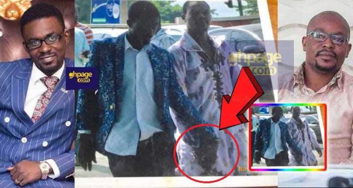 Throwback photo alleging to be NAM1 & William Atsu in handcuff pops up
