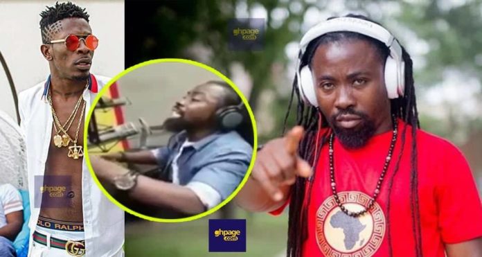 Shatta Wale just like talking by heart without thinking - Obrafour