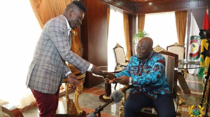 Shatta Wale plans to release song for Akuffo Addo titled "Nana Paper"