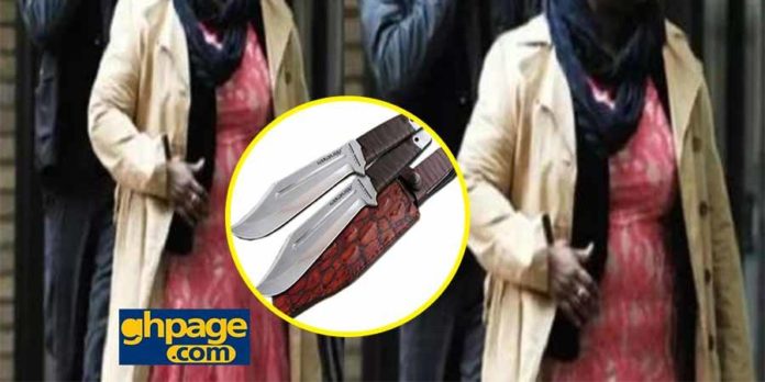 Ghanaian couple based found knife in their son's bag and their reaction