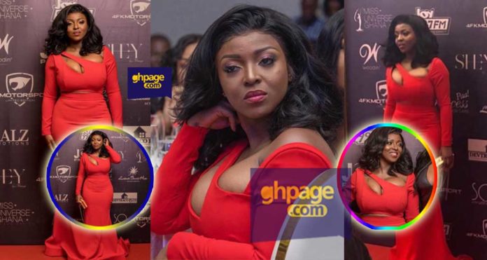 Yvonne Okoro breaks the internet with a wild red dress she wore to the Miss Universe finals [See]