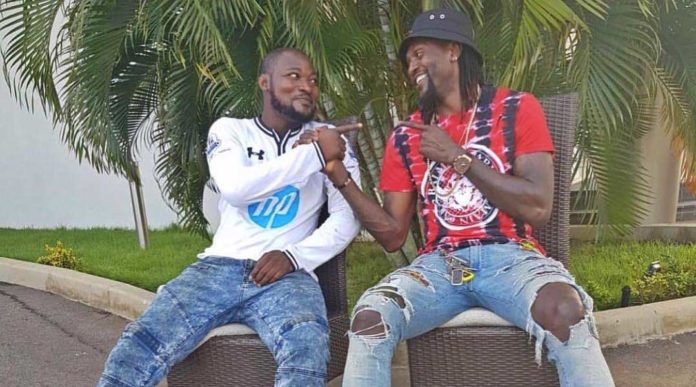 Adebayor gift Funny Face blank cheque, Shopping voucher and more