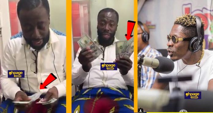 Shatta Wale dashes Andy Dosty and the Day Break Hitz team $1000